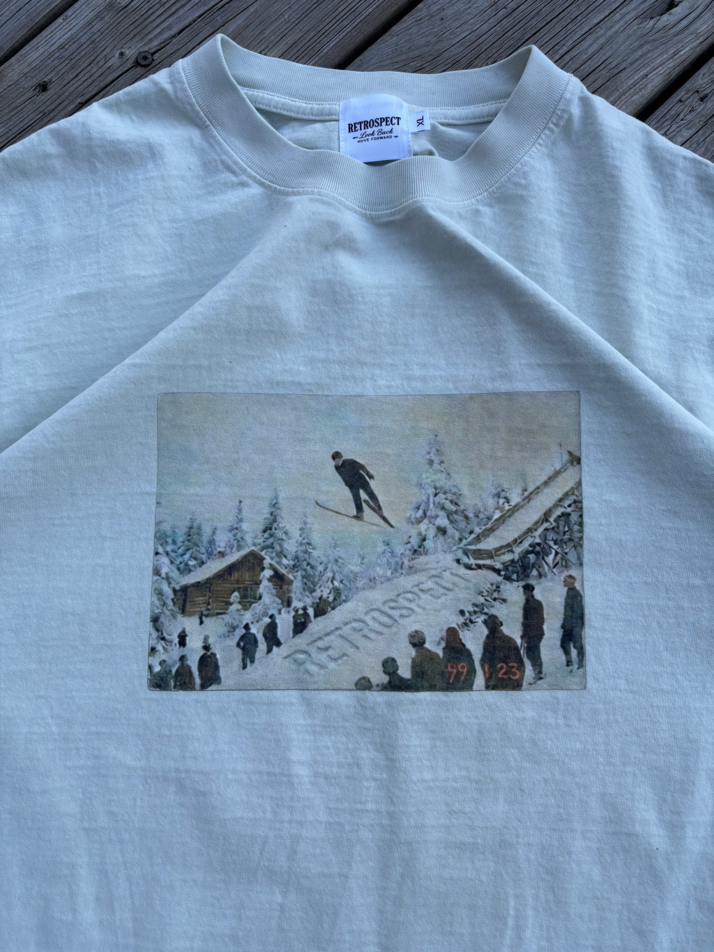 Retrospect 90s Ski Jump Tee