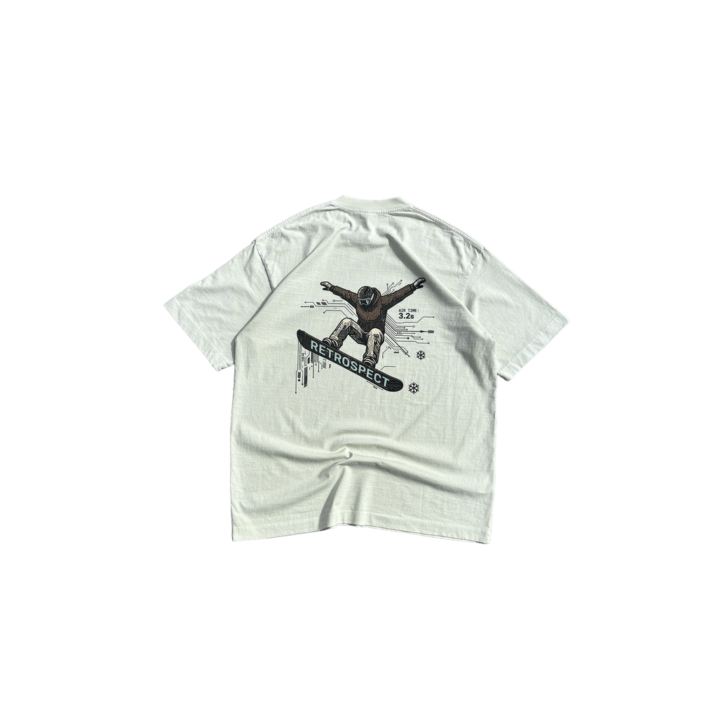 Sci-fi Snowboarder tee